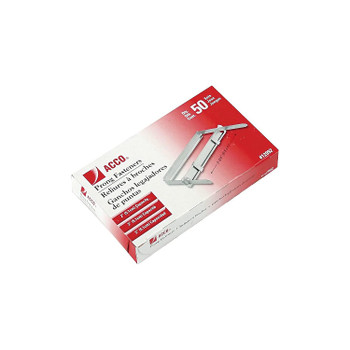 ACCO 12992 Economy Prong Fasteners, 2-Inch Cap, 2-3/4-Inch Prongs, 50/BX ACCO 12992 Economy Prong Fasteners, 2-Inch Cap, 2-3/4-Inch Prongs, 50/BX