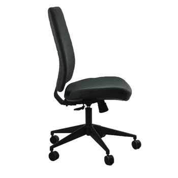 Eurotech Frasso Series Mid-Back Executive Chair, Charcoal Eurotech Frasso Series Mid-Back Executive Chair, Charcoal
