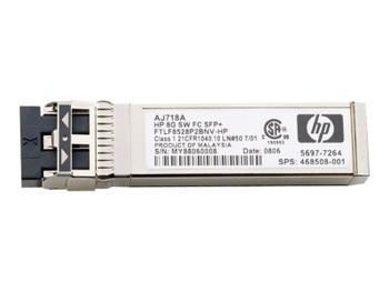 HP Storageworks 8GB Short Wave Fibre Channel SFP HP Storageworks 8GB Short Wave Fibre Channel SFP