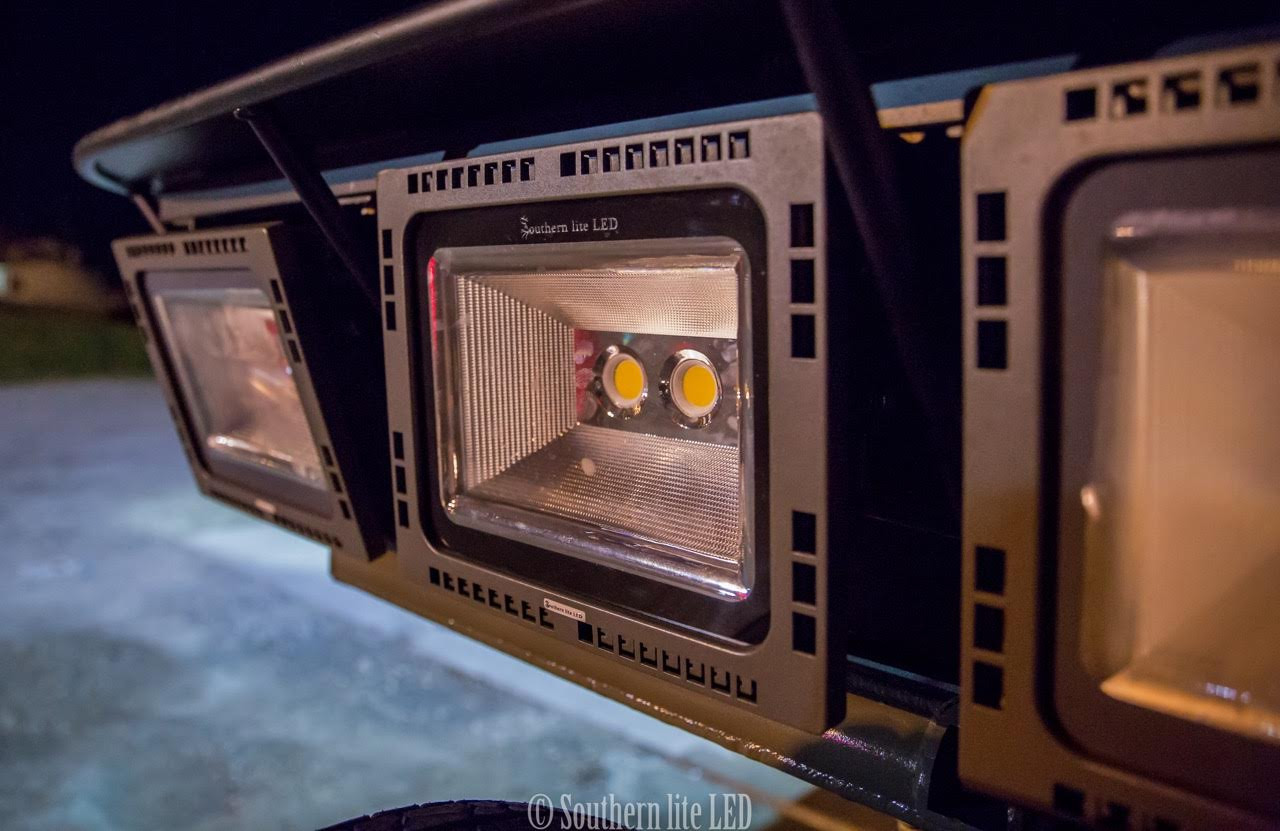 The Brightest Bowfishing light by Southern lite LED 160 watt 2700 kelvin