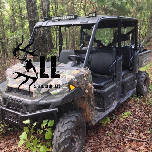 The Duece - Now sold as a pair with wiring harness
4.5 inch light bars with two 10 Watt XM-L USA Cree LEDs = 20 Watts/light bar