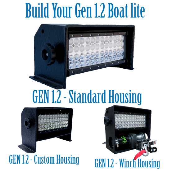 Build You GEN1.2 Boat lite - Choose your housing style, color and many more options.