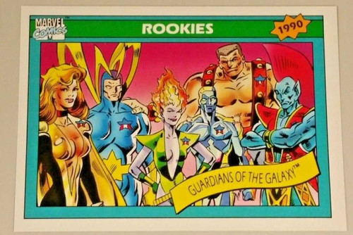 Marvel Comics Rookies Card #84 Guardians of the Galaxy