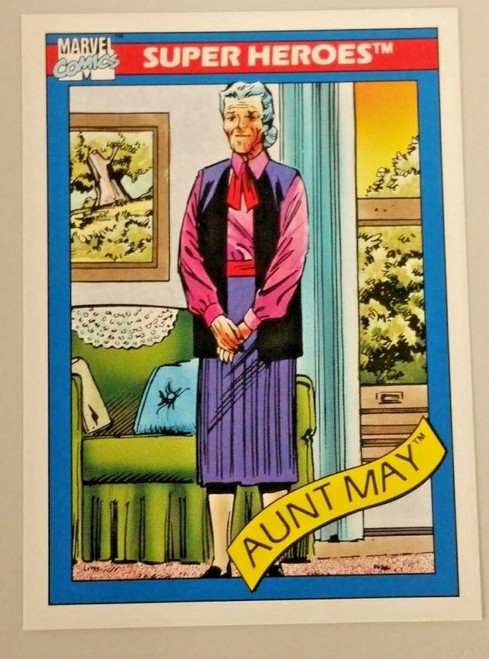 Marvel Comics Super Heroes #28 Aunt May Card