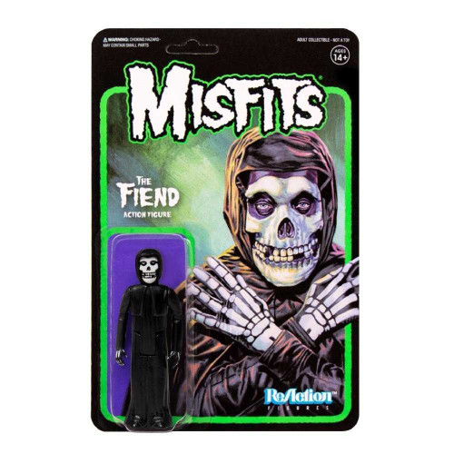 Misfits Fiend Black ReAction Figure