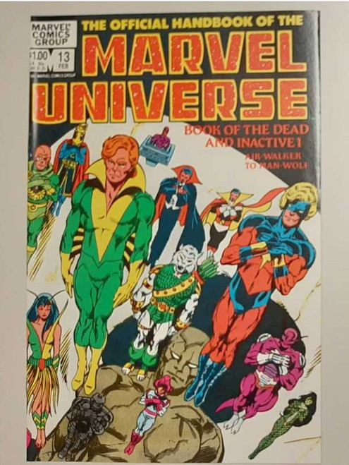 Official Handbook of the Marvel Universe 13