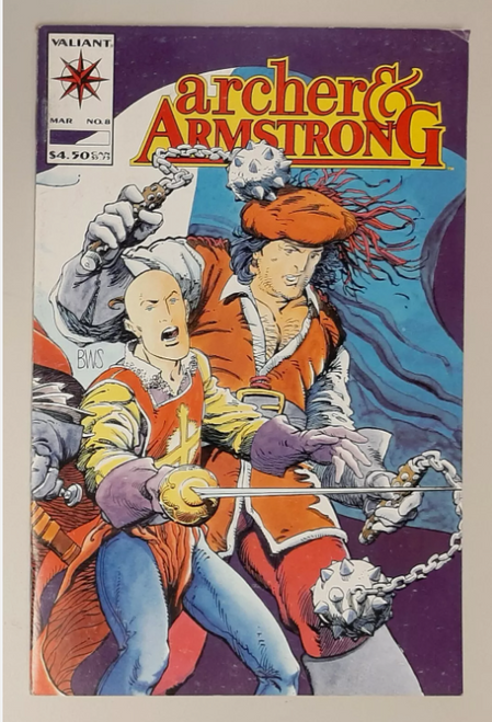 Archer and Armstrong 8 Cover