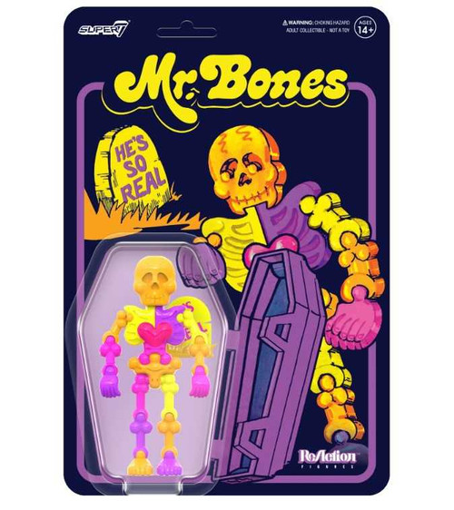 Fluorescent Mr Bones ReAction Figure