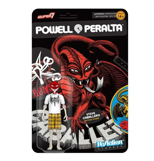Powell-Peralta Steve Caballero Dragon ReAction Figure
