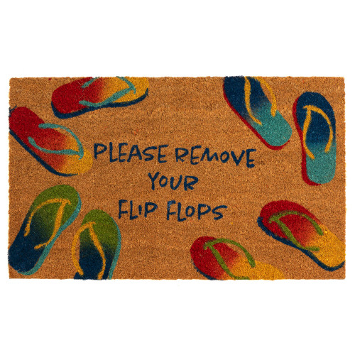 Liora Manne - Natura Remove Flip Flops Outdoor Mat