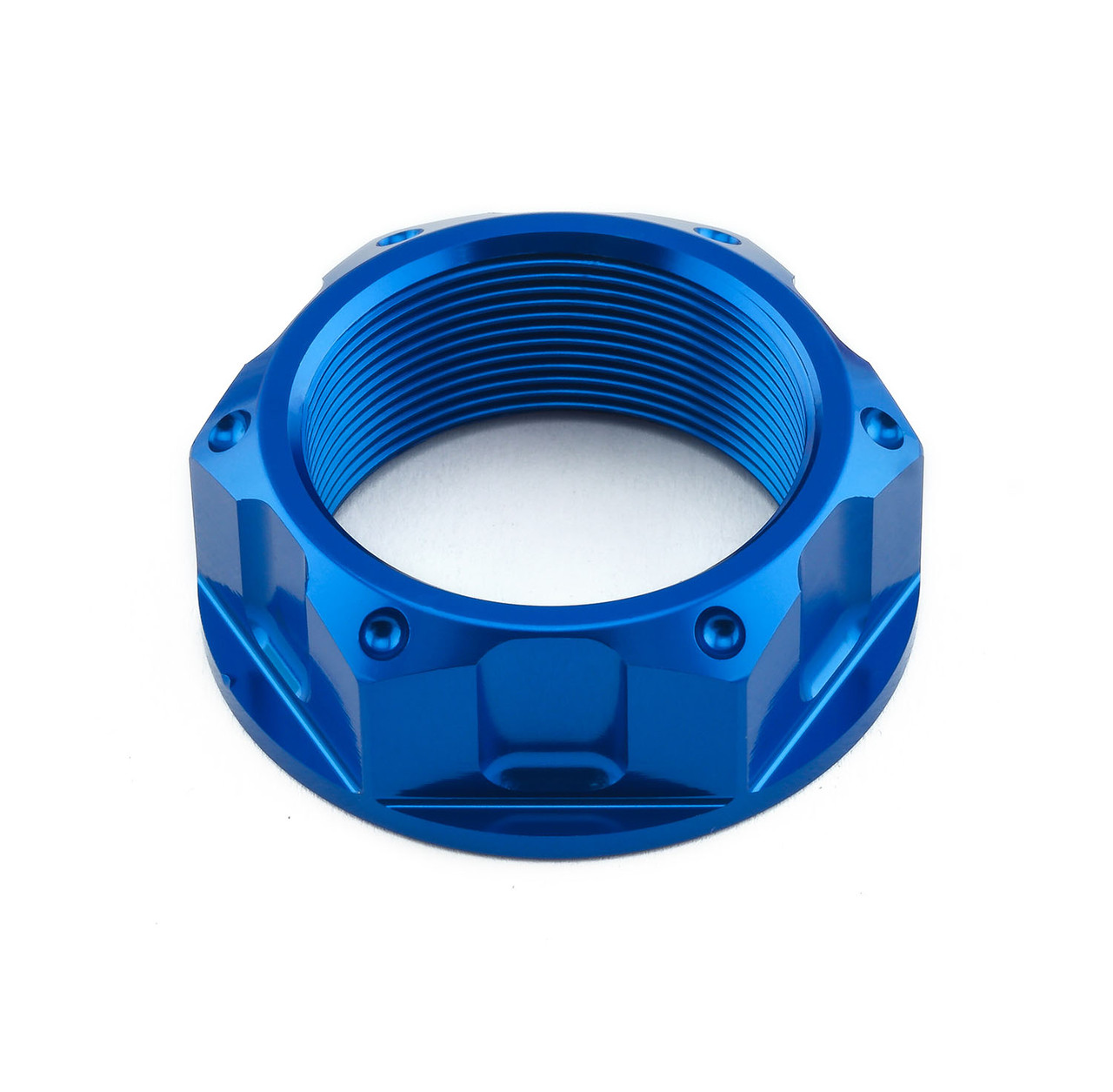 カップ Aluminium Flanged Top Yoke Nut M28x(1.00mm) (Open) | Pro-Bolt