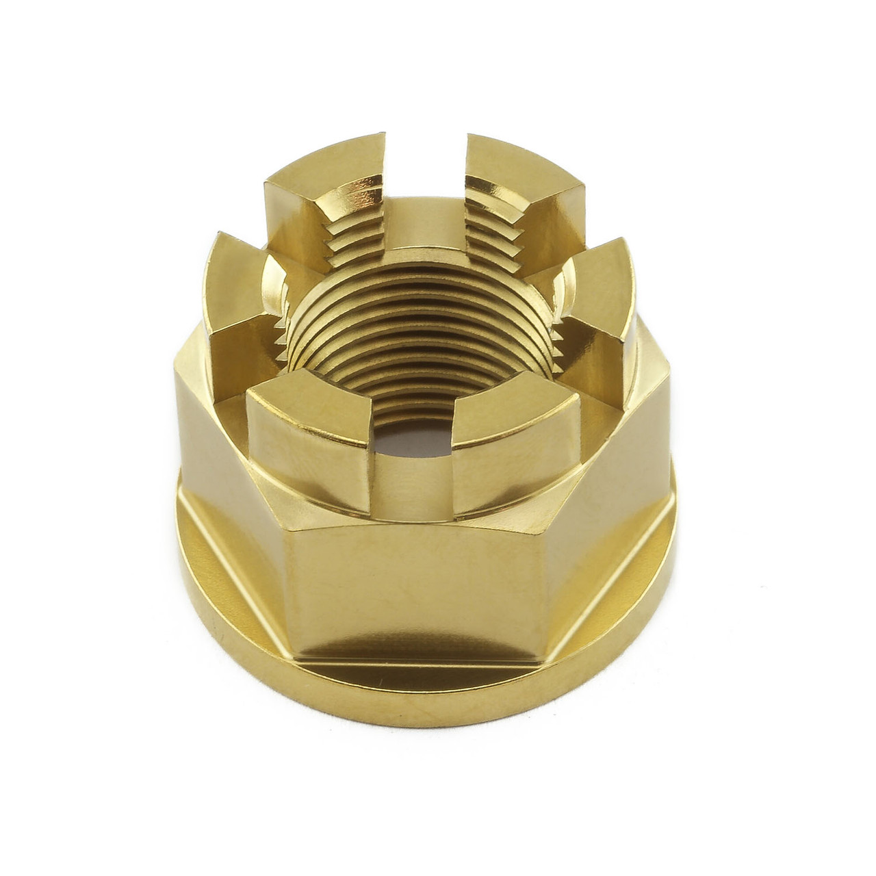 Stainless Steel Axle Nut M18x(1.50mm) Castellated Rear Wheel | Pro