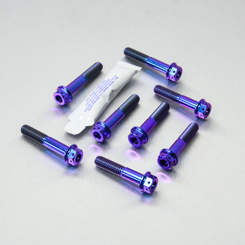 Titanium Front Caliper Pinch Bolt Kit DualDrive | Pro-Bolt