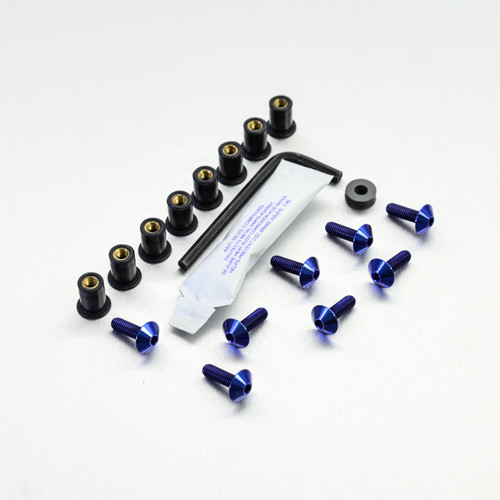 Ti　 Titanium Screen Kit 8 Bolt | Pro-Bolt