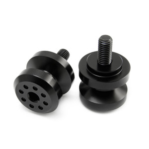 Aluminium Paddock Stand Bobbin M8x(1.25mm) Pack x2 Black