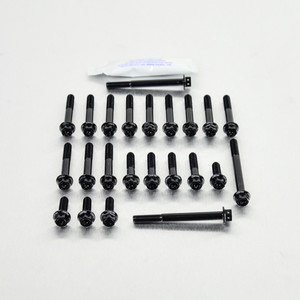 Κιτ κινητήρα αλουμινίου Honda ST1100 Pan-Euro Αγωνιστική Προδιαγραφή Χαραγμένο Μαύρο