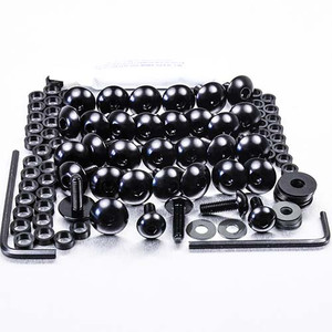 Κιτ έκθεσης αλουμινίου Kawasaki ZX10R C1H-C2H Ninja Μαύρο