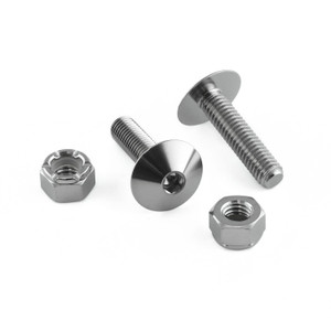 Titanium Number Plate Kit Titanium Number Plate Kit