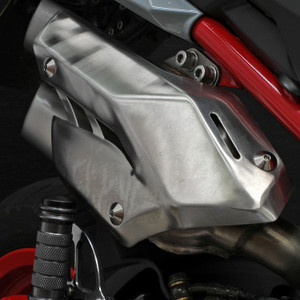 Stainless Steel Exhaust Heat Shield Bolt Kit Fitted