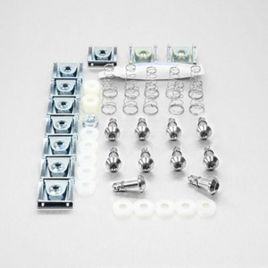 Stainless Steel Quick Release Allen Key 19mm + Slide Clips Pack x10