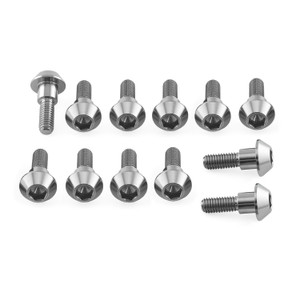 Perno de disco de titanio para encajar Suzuki M6x20mm Pack x12