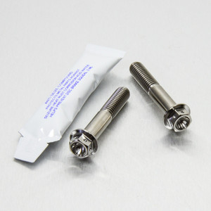 Titanium Front Axle Pinch Bolt Kit Race Spec