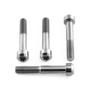 Kit de tornillos de montaje de pinzas de freno delanteras de titanio con accionamiento Torx