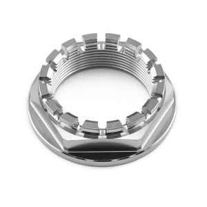 Τιτάνιο φλεγμένο καρύδι άξονα M38x (1.50mm) οπίσθιος τροχός Τιτάνιο φλεγμένο καρύδι άξονα M38x (1.50mm) οπίσθιος τροχός