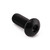 Επικεφαλής μπουλόνι M10x τενών αργιλίου (1.25mm)x25mm μαύρο