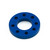 Aluminium Drilled Washer M12 (25mm O/D) Blue