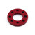 Αλουμίνιο διάτρητο πλυντήριο M8 (16mm O/D) κόκκινο