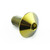 Τιτάνιο θόλο κεφάλι μπουλόνι M5x (0.80mm)x10mm χρυσό