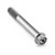 Titanium gefelste zeskantbout M10x(1.25mm)x75mm Race Spec