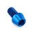 Titanium Socket Cap Bout M8x(1.25mm) x15mm Blauw