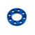 Titanium Drilled Washer M8 (16mm O/D) Blue