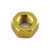 Aluminium Full Nut M8x(1.25mm) Left Hand Thread Gold