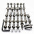 Titanium Engine Kit KTM Duke 690 Flanged Hex Titanium Engine Kit KTM Duke 690 Flanged Hex