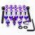 Titanium Body Panel Bolt Kit Kawasaki KX250F 4 Stroke Purple Haze