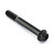 Stainless Steel Flanged Hex Head Bolt M8x(1.25mm)x65mm Black