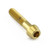 Stainless Steel Socket Cap Bolt M8x(1.25mm)x40mm Gold