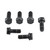 Stainless Steel Disc Bolt To Fit Aprilia/Ducati M8x20mm Pack x6 Black Stainless Steel Disc Bolt To Fit Aprilia/Ducati M8x20mm Pack x6 Black