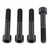 Stainless Steel Front Brake Mounting Bolt Kit Black
