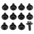Titanium Special Disc Bolt To Fit Honda M6x16mm Race Spec Pack x12 Black
