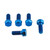Titanium Disc Bolt To Fit Aprilia/Ducati M8x20mm Pack x5 Blue Titanium Disc Bolt To Fit Aprilia/Ducati M8x20mm Pack x5 Blue