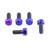 Titanium Disc Bolt To Fit Aprilia/Ducati M8x20mm Pack x5 Purple Haze Titanium Disc Bolt To Fit Aprilia/Ducati M8x20mm Pack x5 Purple Haze