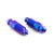 Titanium ontluchtingsnippel M8x(1.25mm) achterremklauw set x2 Purple Haze
