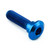 Titanium Disc Bolt To Fit Kawasaki/Suzuki M8x30mm Azul