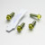 Titanium Front Axle Pinch Bolt Kit Race Spec Gold