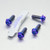 Titanium Front Axle Pinch Bolt Kit Race Spec Purple Haze