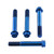 Titanium Front Brake Caliper Mount Bolt Kit Race Spec Blue